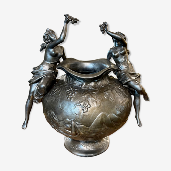 Vase d époque art nouveau signé Charles Perron
