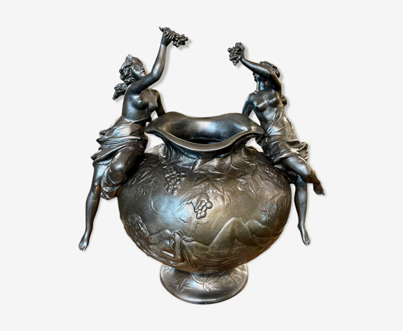 Vase d époque art nouveau signé Charles Perron