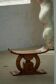 Ashanti stool from West Africa, carved from hardwood, 20th century.