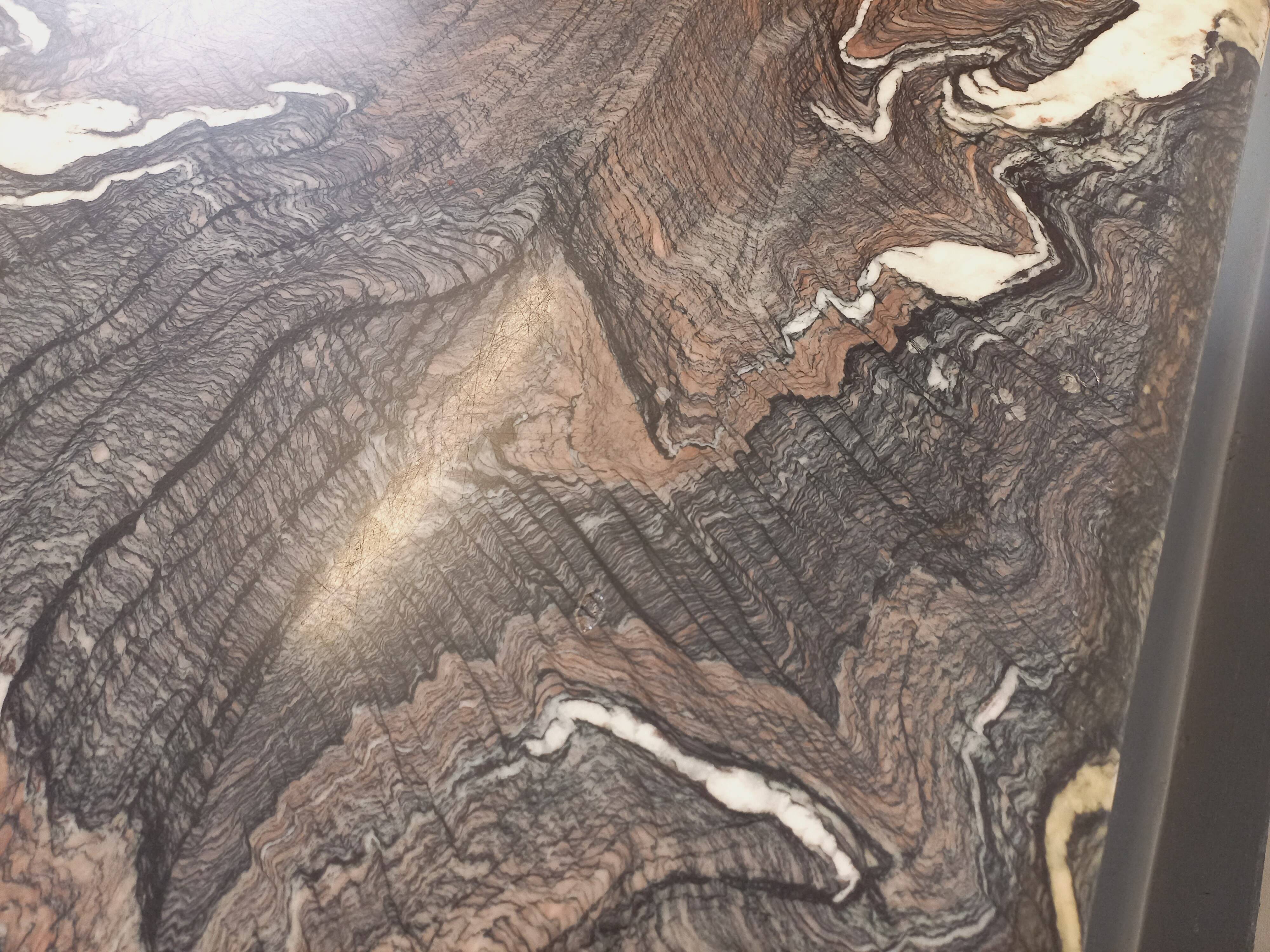 Vintage marble coffee table from the 1970s.