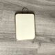 Vintage barber mirror 15x20cm