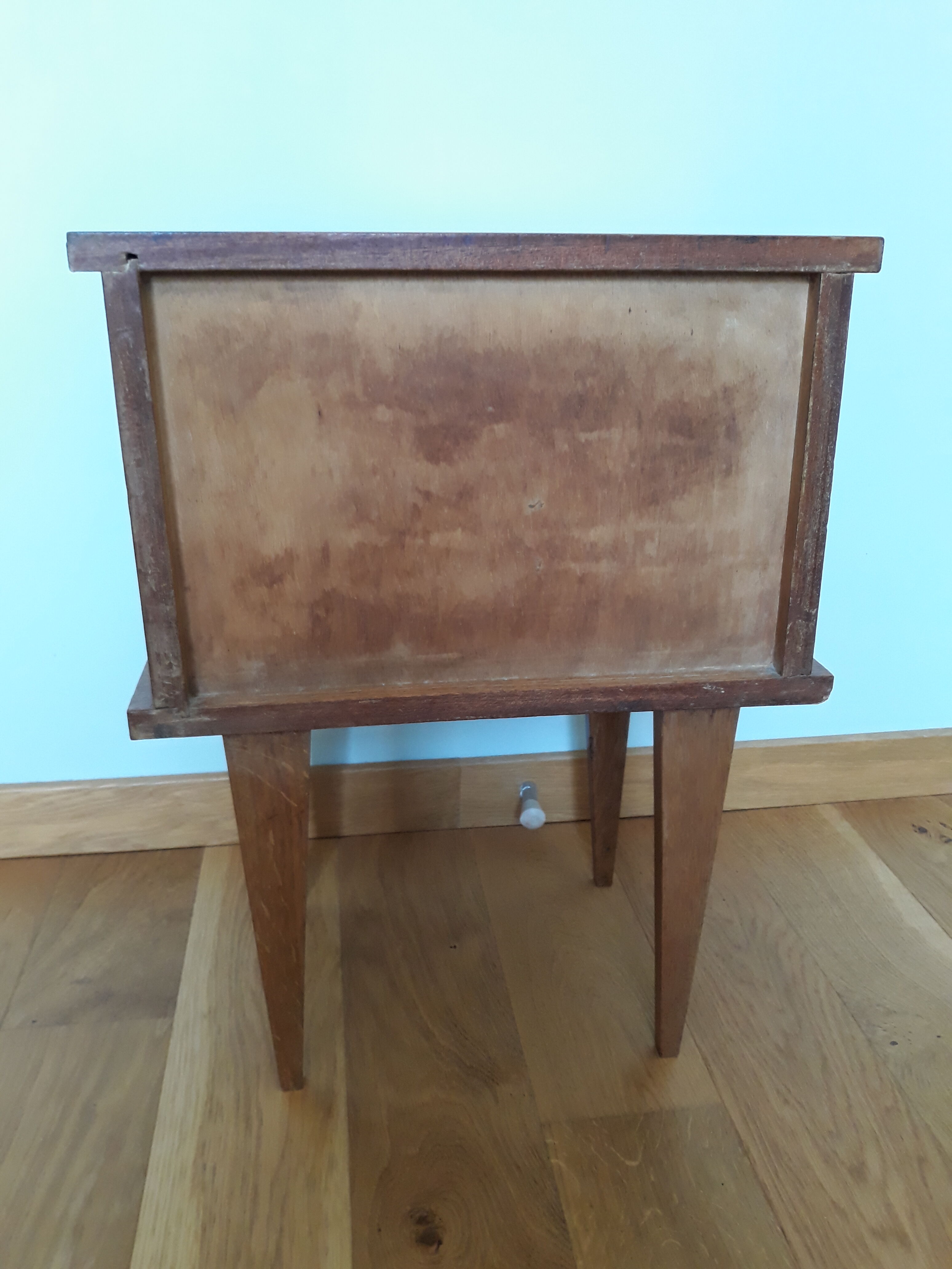 Bedside night table in Scandinavian style