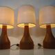 Teak Table Lamp from Domus, 1970s