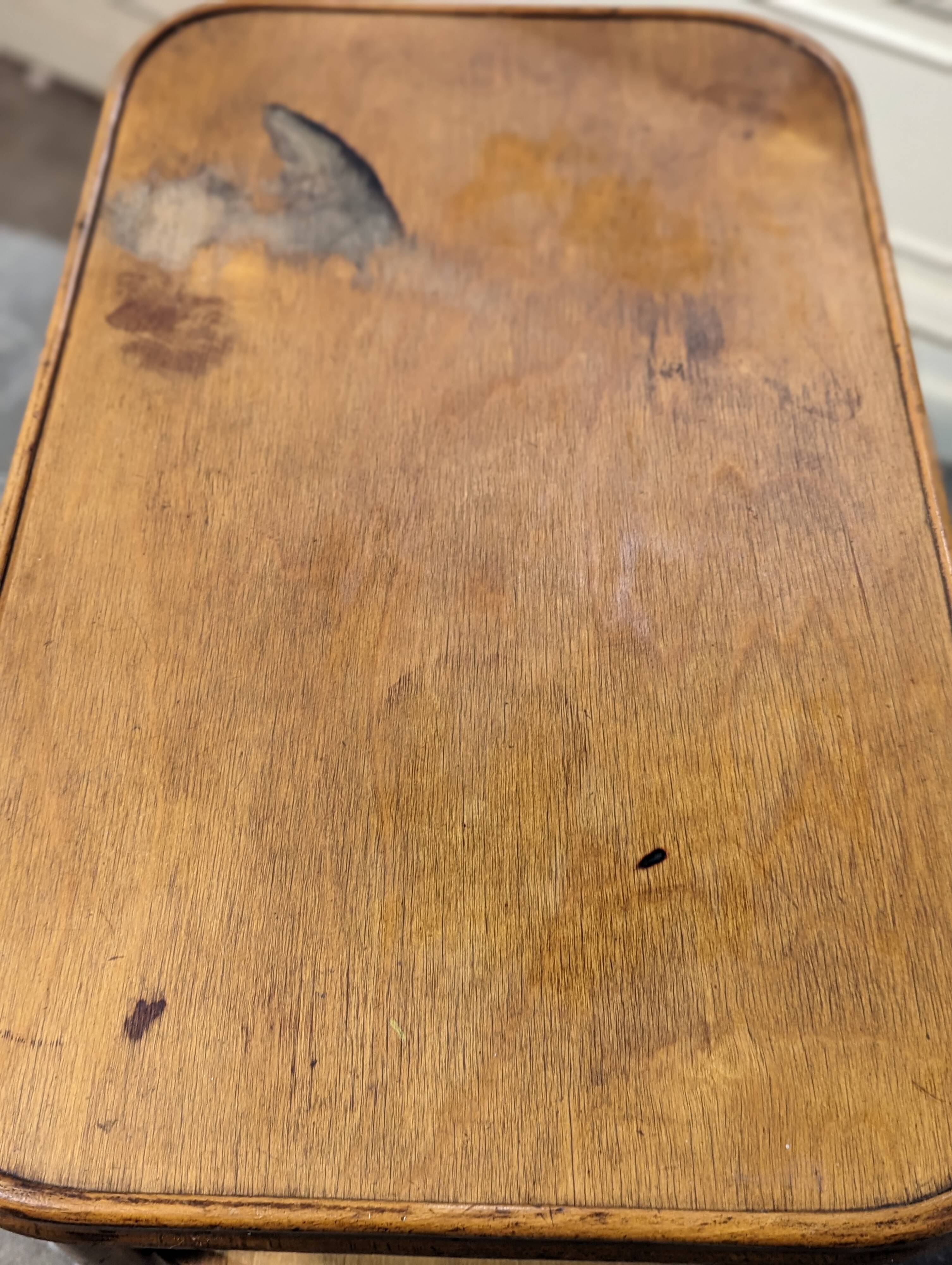 Fischel bentwood serving table