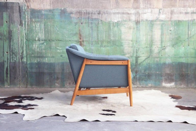 Modern Danish chaise longue for Dux by Folke Ohlsson