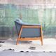 Chaise longue moderne danoise pour Dux par Folke Ohlsson
