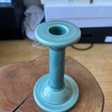 Blue candle holder