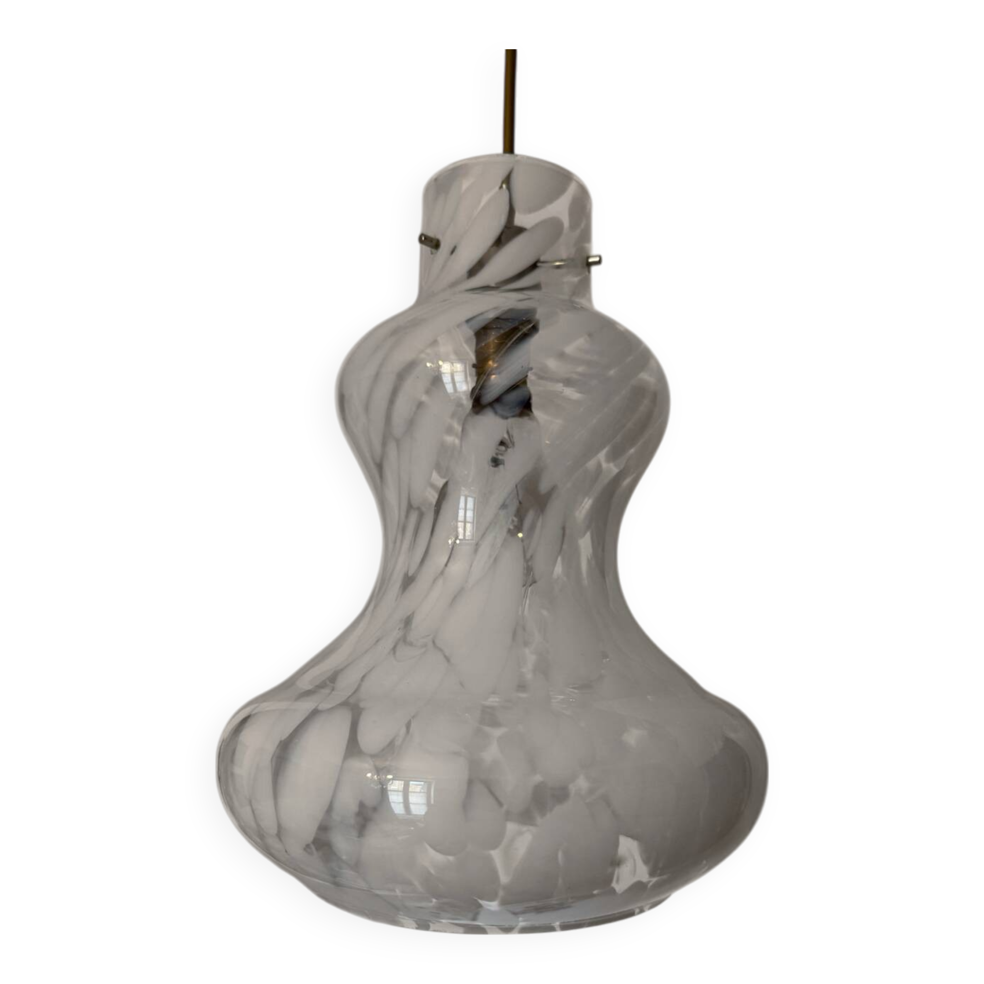 Space Age Murano glass chandelier from the 70s