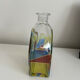 Rare vintage carafe bottle Luigi Bormioli Italy - Model "Stained-