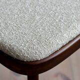 Set of 6 Dining Chairs by Oswald Haerdtl, Reupholstered in Kvadrat Fabric