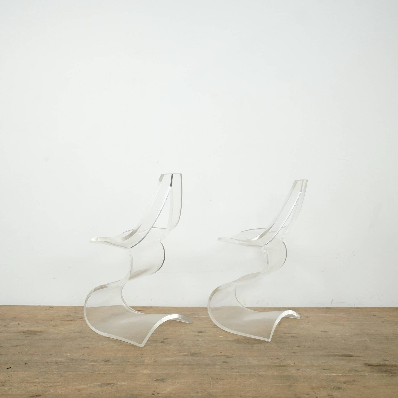 Ensemble de deux chaises Dumas par Boris Tabacoff pour M.M.M.