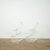 Ensemble de deux chaises Dumas par Boris Tabacoff pour M.M.M.