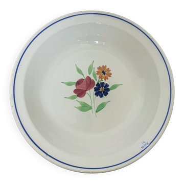 Plat de service rond et creux Badonviller 210396
