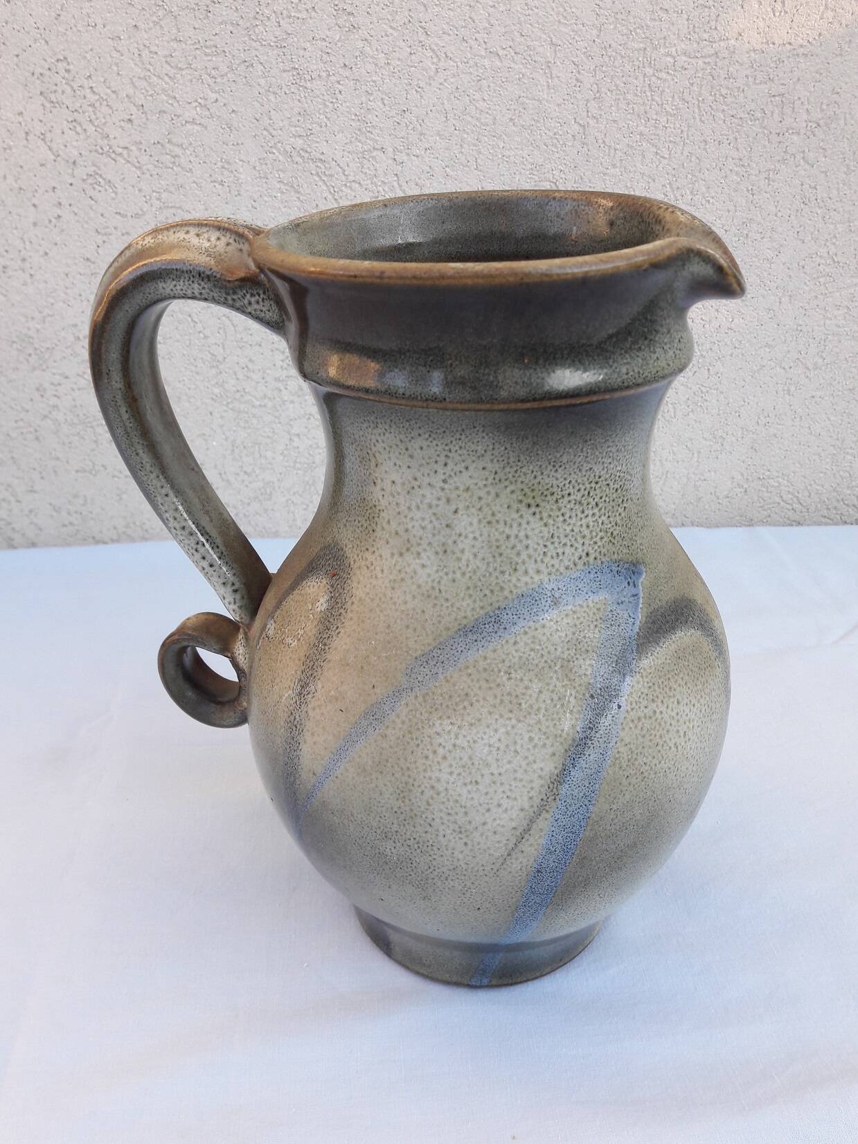 Stoneware jug