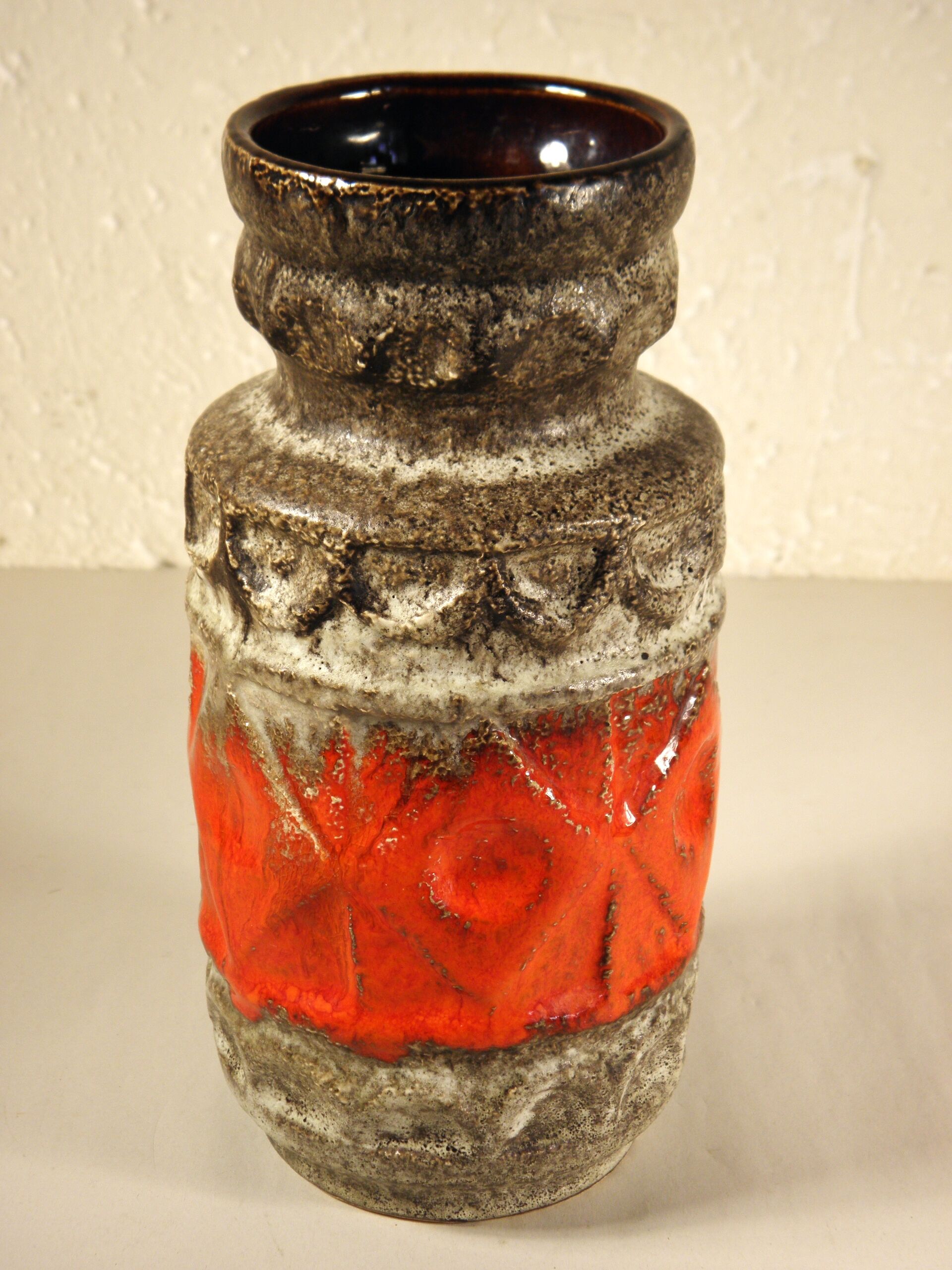 Vase en céramique émaillée années 60