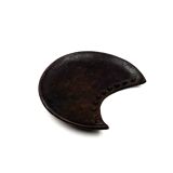 Organic modern wood tray / vide poche, France 1960s