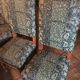 Monastery table - 9 chairs and 2 Louis XIII oak armchairs.