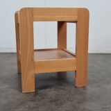 Vintage pine bedside table