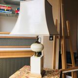 White LeDauphin Jenning Lamp
