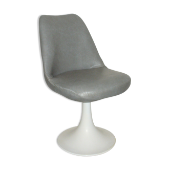 Chaise pied tulipe des années 60 - 70