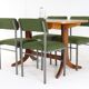 Set van 4 vintage stoelen 'Traunraut'