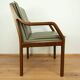 Armchair, Walter Knoll Art Collection, beech, leather, 1980s