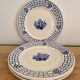 Set of 4 flat plates Treille Badonviller France