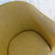 Vintage swivel armchair from the 70s in imitation leather