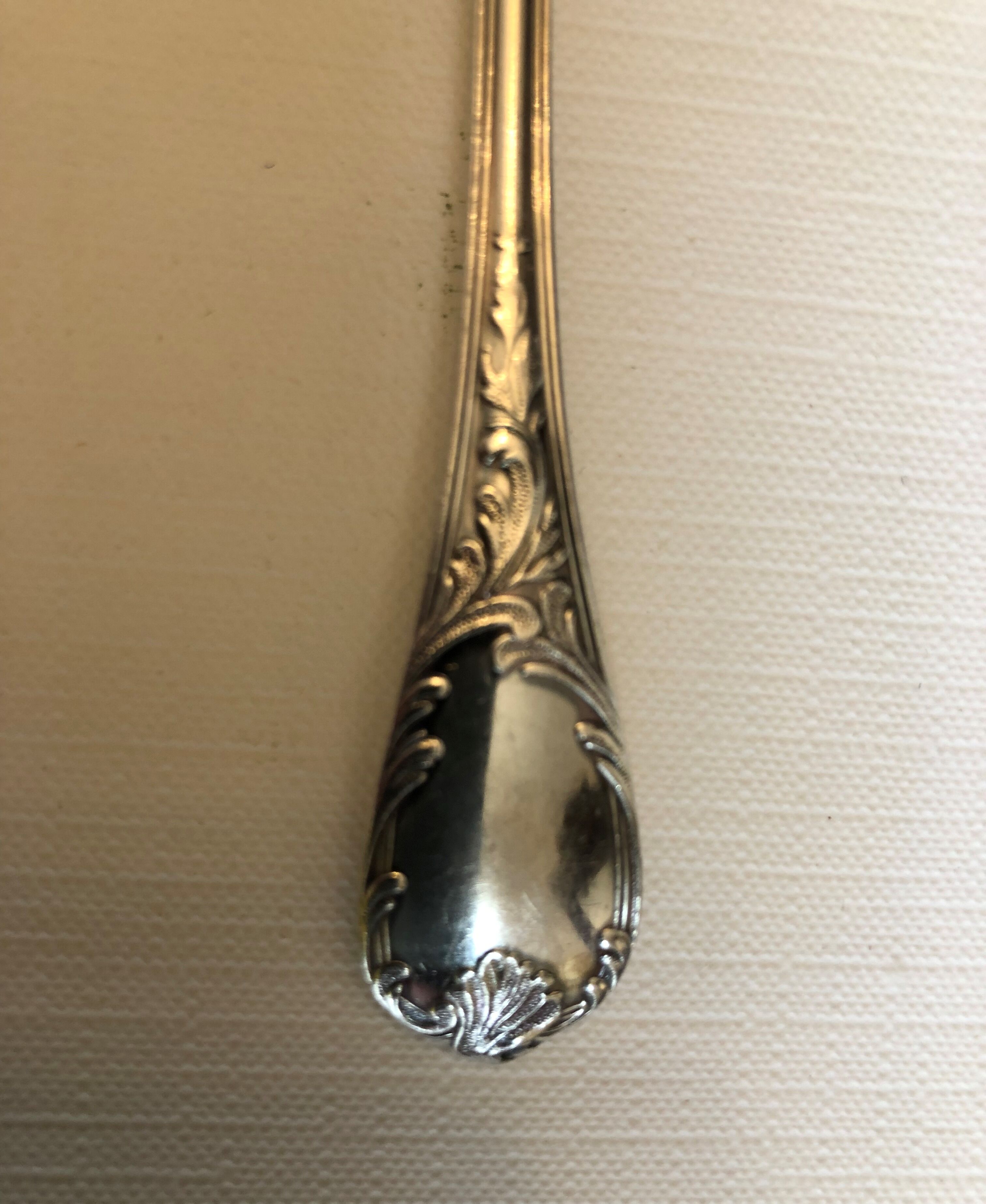 Housewife in silver metal Christofle 35 pieces