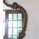Bronze framed mirror