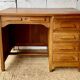 1950s oak desk