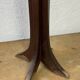 Vintage wooden pedestal table