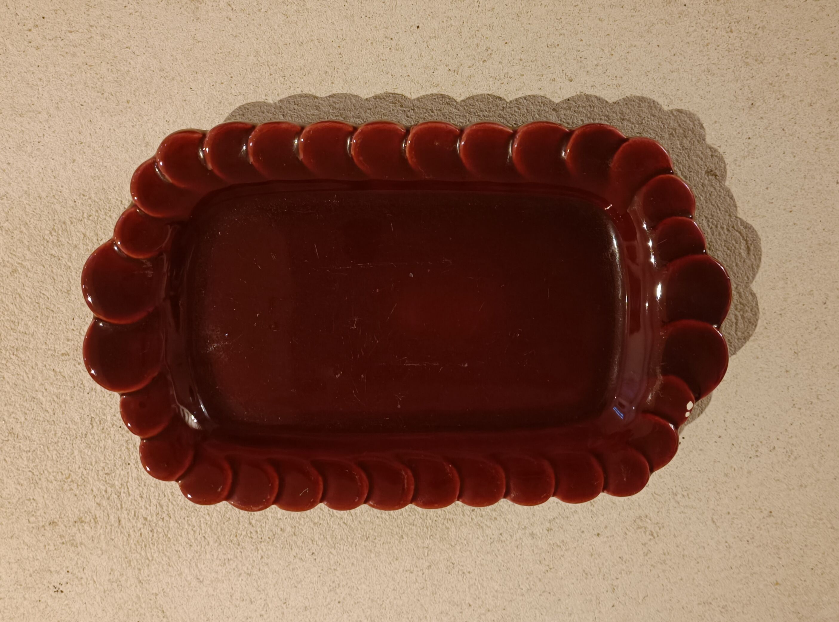 Ceramic pocket tray