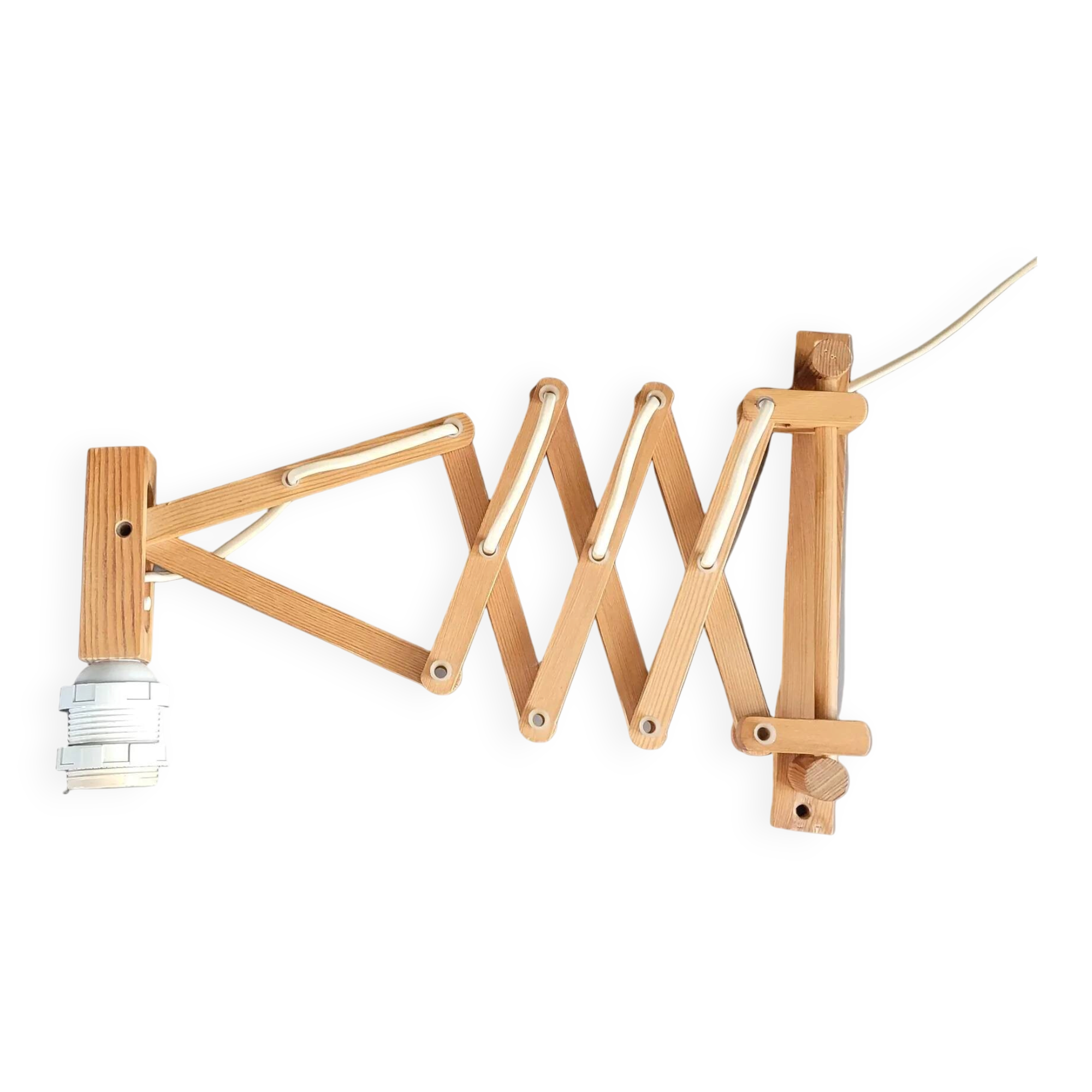 Translandia accordion wall light - Scandinavian 1960s