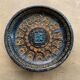 JEAN CLAUDE TABURET HB HENRIOT PLATE BIRD AND SUNFLOWER DECOR SIGNED