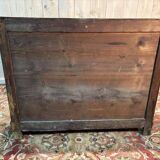 Louis Philippe chest of drawers in blond walnut