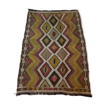 Vintage turkish kilim rug , 78 x 54 cm