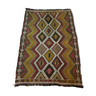 Vintage turkish kilim rug , 78 x 54 cm