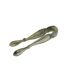 Biedermeier sugar tongs, silver-plated copper, Fraget, Poland, 19th century