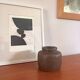 Sculptural stoneware vase by Harry Tusbo, Denmark, 1970s.