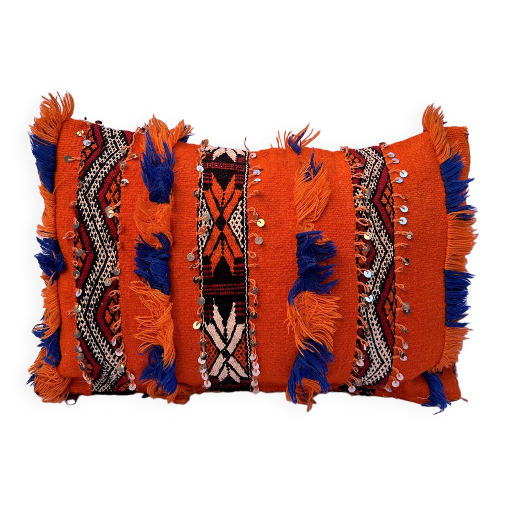 Moroccan pillow Old Moroccan cushion - Berber cushion - Berber cushion cover- Pillow