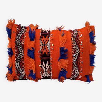Moroccan pillow Old Moroccan cushion - Berber cushion - Berber cushion cover- Pillow