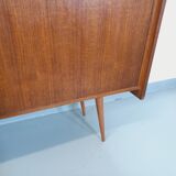 Enfilade vintage style scandinave en teck des années 60
