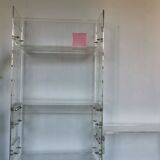 Plexiglas bookcase / storage 1970