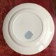 Lot of 4 flat plates in Iron Land Boulenger Choisy the Model King POMPADOUR