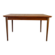 Vintage teak table with extensions