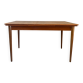 Vintage teak table with extensions