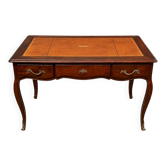 Flat desk in Louis XV style with extension pull-outs.