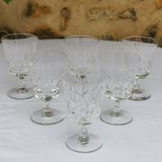 Service verres et carafes en cristal