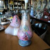 Large mushroom lamp in glass paste by Pascal GUYOT